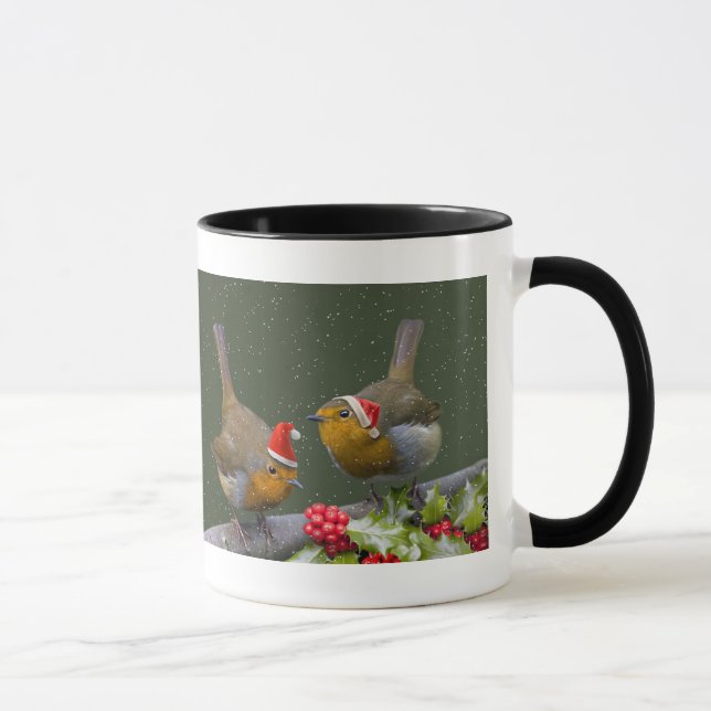 Robins de Bobbin, caneca de Natal (Direita)
