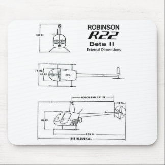 Robinson R22 Mousepad