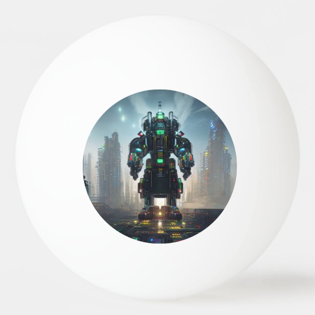 Robô 4 bola de pingue-pongue de 1 estrela (Frente)