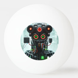 Robô 5 bola de pingue-pongue de 1 estrela