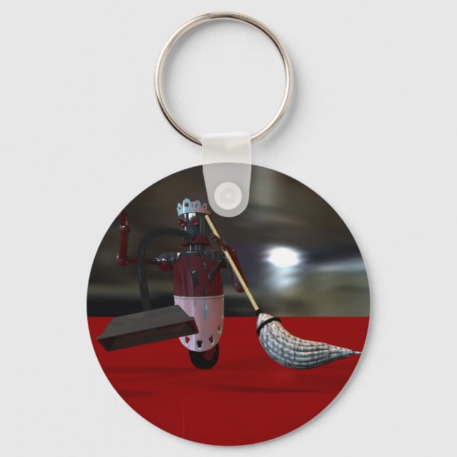 Robo Clean Chaveiro (Frente)