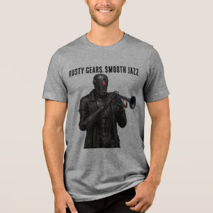 Robô de Trompete de Jazz Suave Engrenagens Enferru