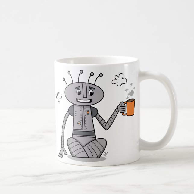 Robô do café - caneca (Direita)