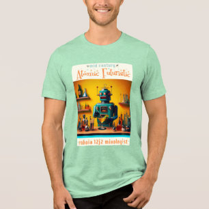 Robô Retro Futurista ROBIA 12J2 Mixologista
