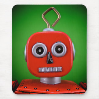 Robô vermelho Mousepad