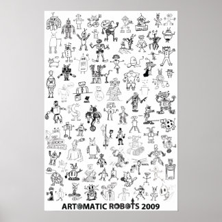 Robôs Artomáticos 2009 Poster 1