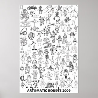 Robôs Artomáticos 2009 Poster 2