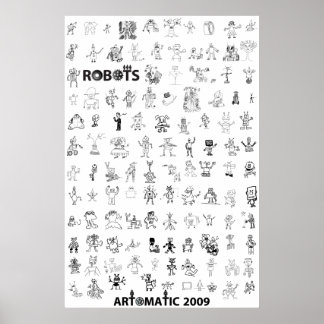 Robôs Artomáticos 2009 Poster 5