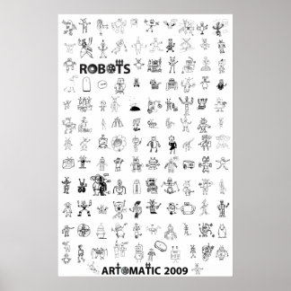 Robôs Artomáticos 2009 Poster 6