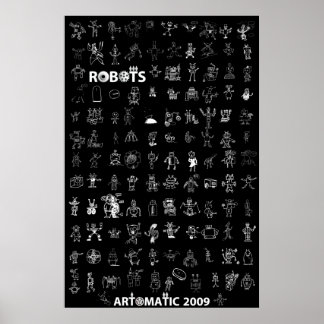 Robôs Artomáticos 2009 Poster 6 - Edição Negra