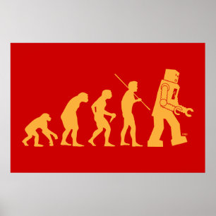 Robot Evolution Poster