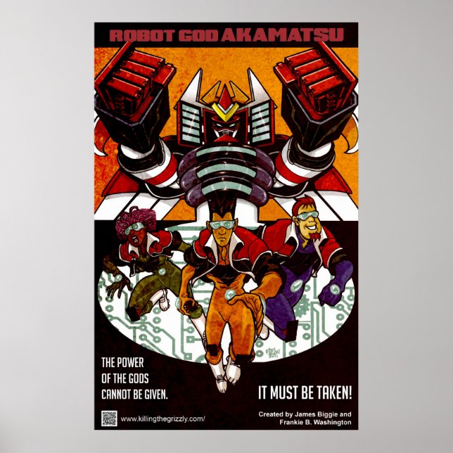 Robot God Akamatsu Poster 1 (Frente)