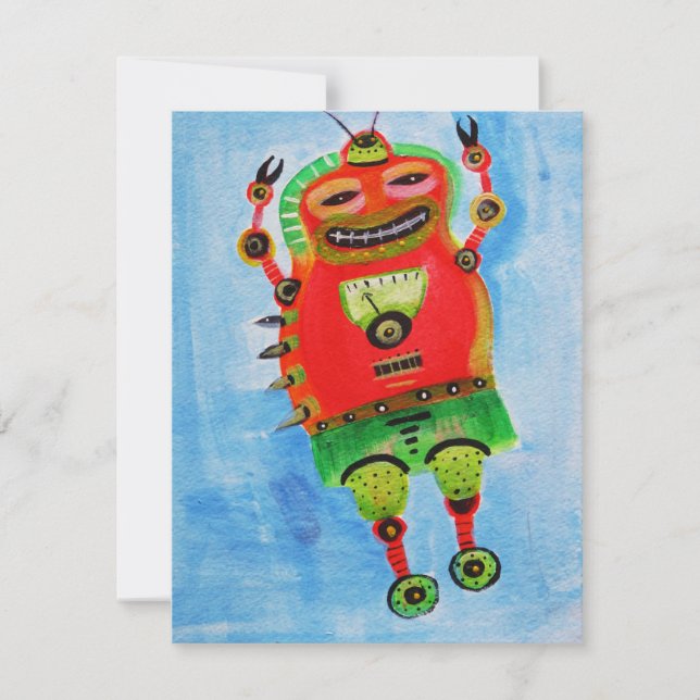 ROBOT POP ART (Frente)