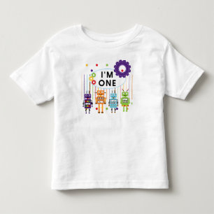 Robot Primeiro Aniversário Camisetas e Presentes