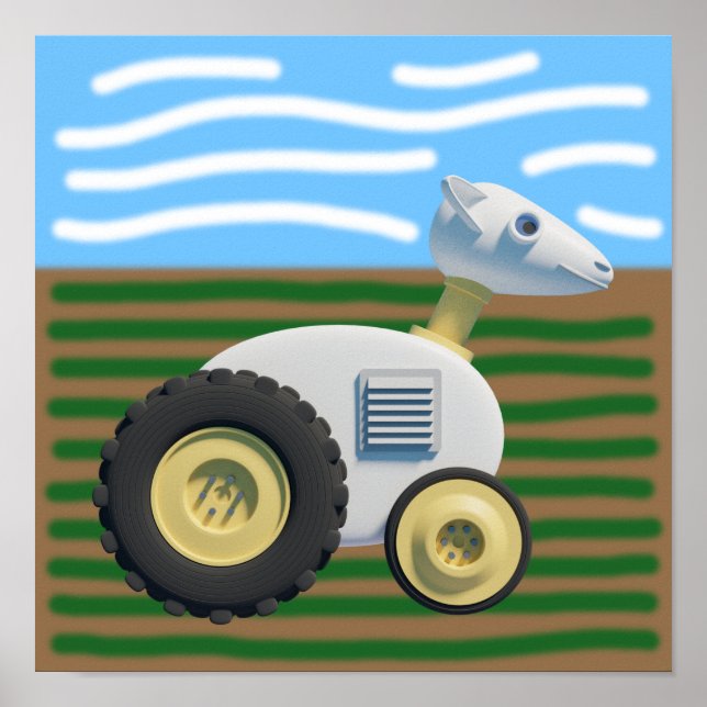 Robot Sheep Poster (Frente)