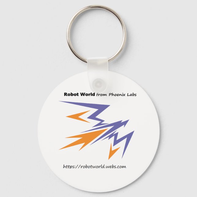 Robot World Chaveiro (Frente)