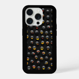 Robotic Emojis iphone 15 pro case