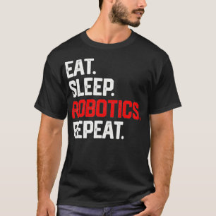ROBÓTICOS DE CAMISA DE DORMIR REPEAT SHIRT Robots