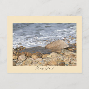 Rocas Ondas Rhode Island Cartão Postal