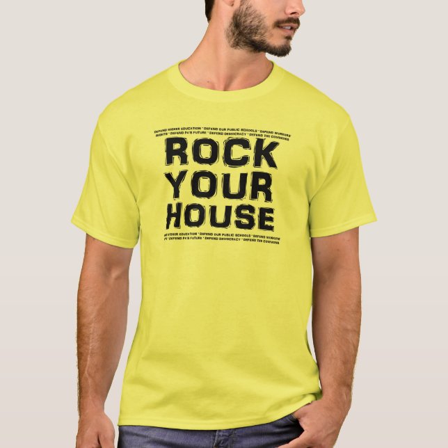 ROCHA A26 SUA camisa da reunião da CASA (homens) (Frente)