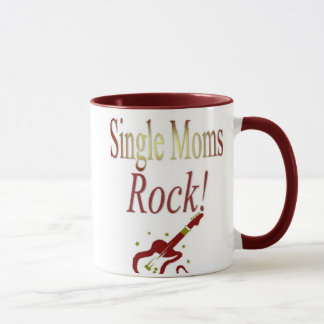 Rocha das mães solteiras! Caneca