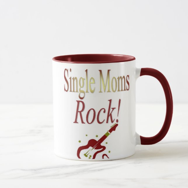 Rocha das mães solteiras! Caneca (Direita)