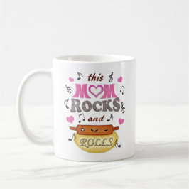 Rocha do dia das mães/aniversário da mãe & caneca
