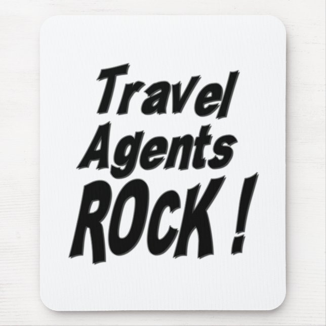 Rocha dos agentes de viagens! Mousepad (Frente)