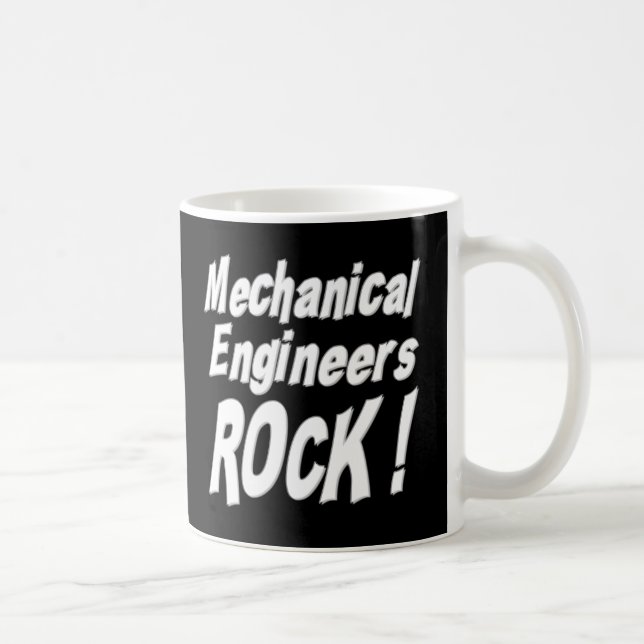 Rocha dos engenheiros mecânicos! Caneca (Direita)