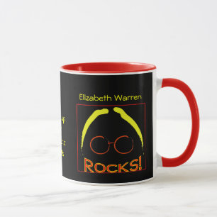 Rochas de Elizabeth Warren! caneca