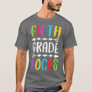 Rochas do Quinto Grau T Camisa 5 De Volta À Escola