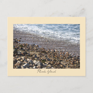 Rochas Ondas Rhode Island Cartão Postal