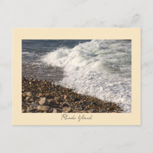 Rochas Ondas Rhode Island Cartão Postal