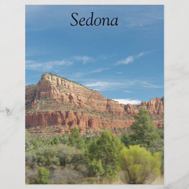 Rochas vermelhas em Sedona (Frente)