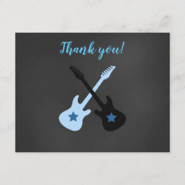 Rock a Bye Rockstar Guitar Obrigado Notas