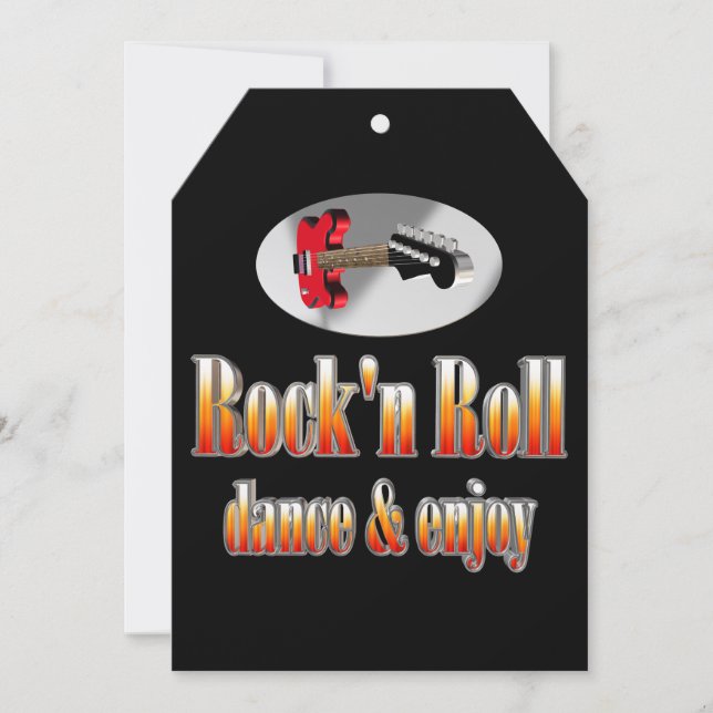 Rock and roll (Frente)