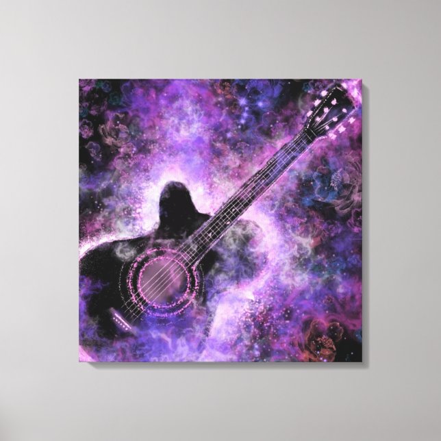 Rock Guitar Canvas (Frente)