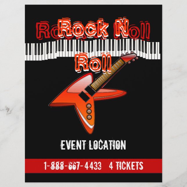 Rock N Roll Flyer (Frente)