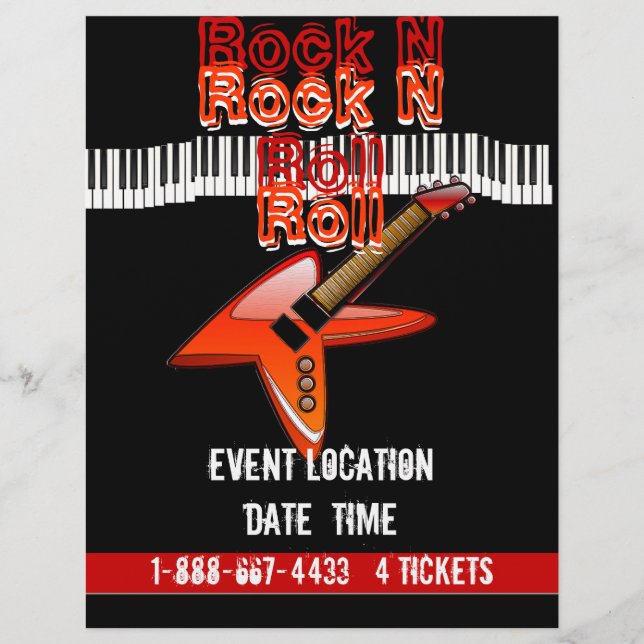 Rock N Roll Flyer (Frente)