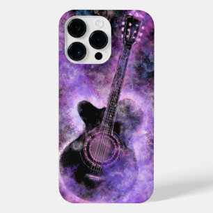 Rock n Roll Guitar Purple I Love Music
