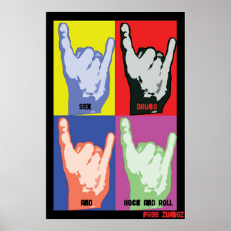 Rock N Roll Poster