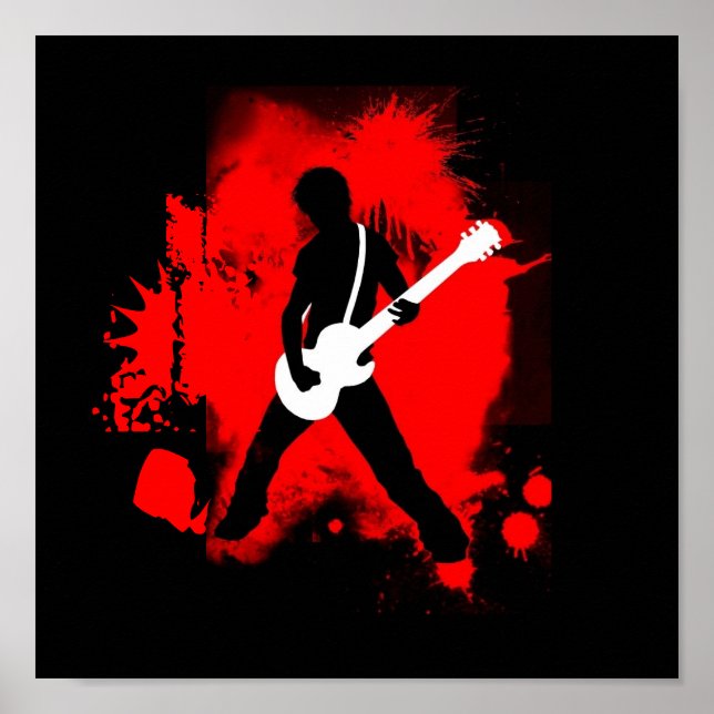 Rock 'n' Roll Poster (Frente)