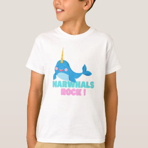 Rock Narwhals! Camiseta