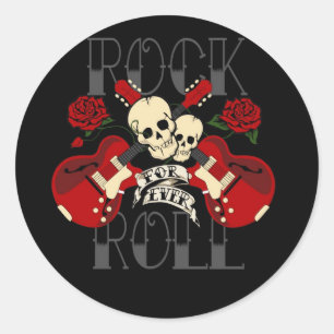 Rock & Roll Para Sempre! - Etiquetas de descolamen