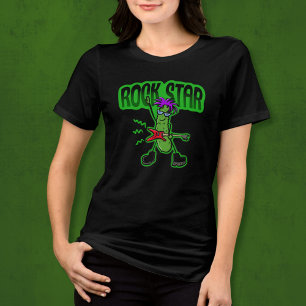 Rock Star Pickle - Cartoon Engraçado