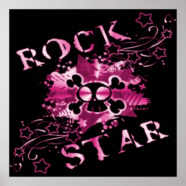 Rock Star - Poster (Frente)