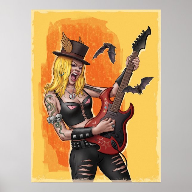 Rock Star Poster (Frente)