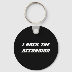 Rock the Accordion Chaveiro