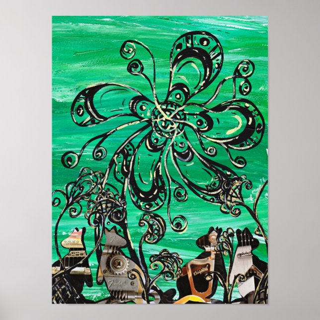 Rockin Roos Impressão (Frente)