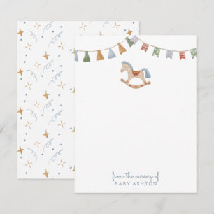 Rocking Horese, do berçário do cartão